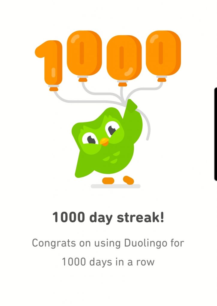 Spanish for 1000 days non-stop